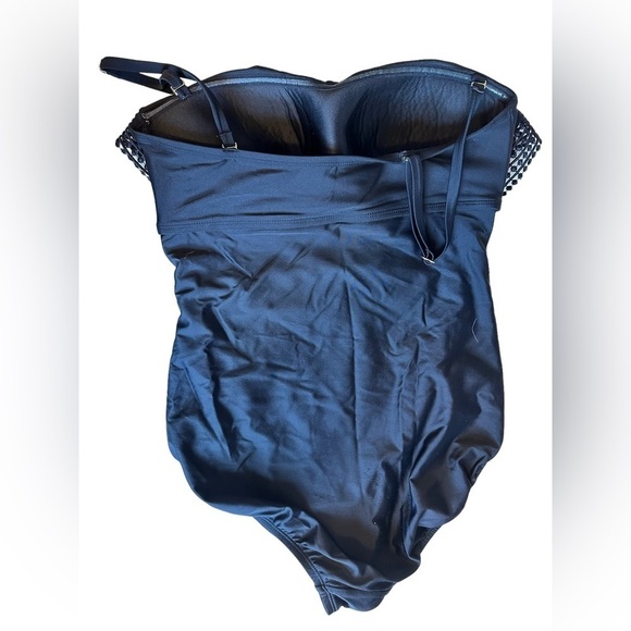 Kona Sol Woman’s Black Underwire One-piece Swimsuit Size Medium​​​​​​​ - Picture 4 of 7